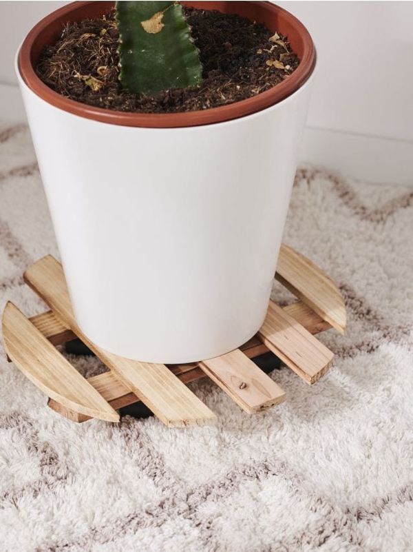 Sinsay Sinsay - FLOWERPOT TRAY - BEŽ