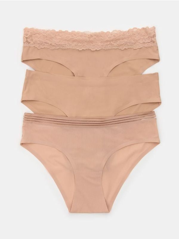 Sinsay Sinsay - Gaćice 3 Pack - nude