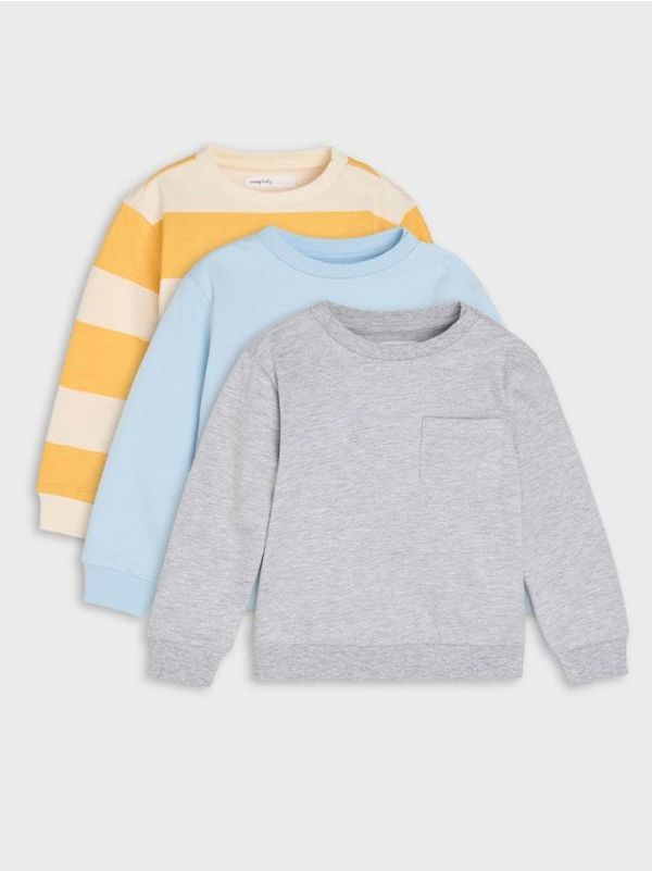 Sinsay Sinsay - Gornji deo trenerke 3 pack - bledoplavo