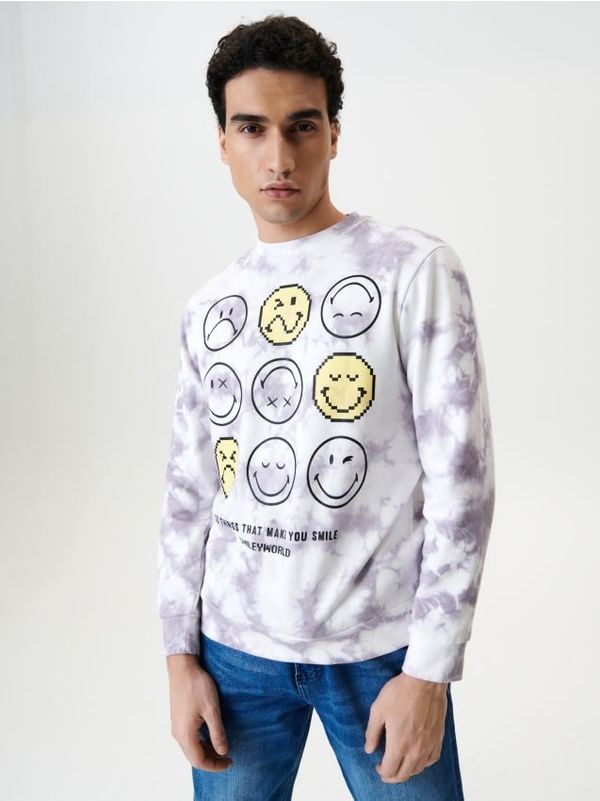 Sinsay Sinsay - Gornji deo trenerke SmileyWorld® - ljubičasta