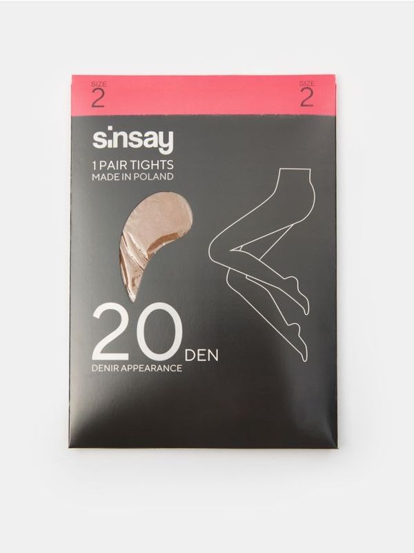 Sinsay Sinsay - Hulahopke 20 DEN - boja pšenice