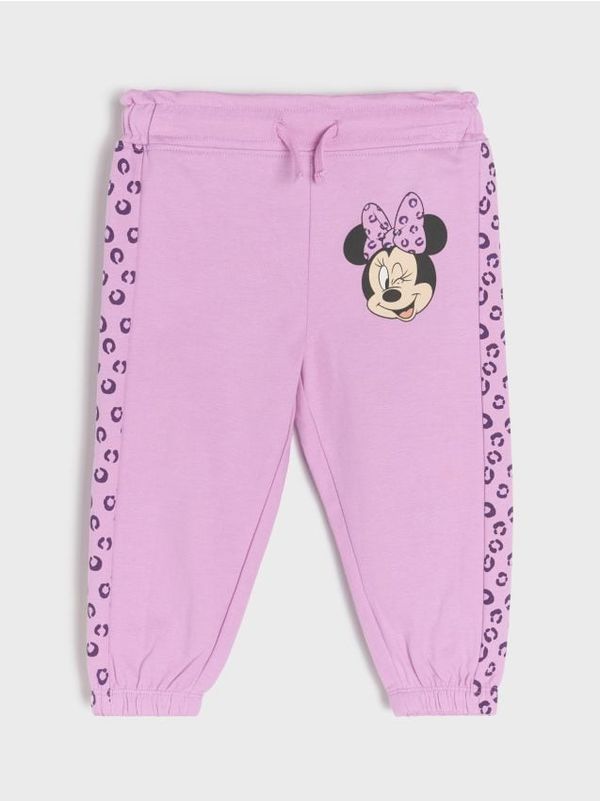 Sinsay Sinsay - Jogger donji deo trenerke Minnie Mouse - orhideja