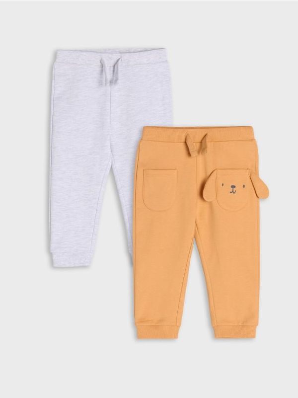 Sinsay Sinsay - Komplet od 2 donja dela trenerke - BEŽ