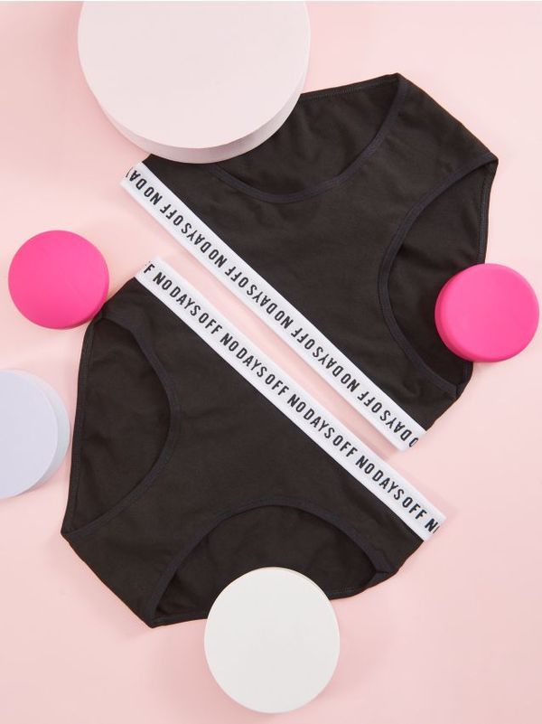 Sinsay Sinsay - Komplet od 2 para gaćica - crno