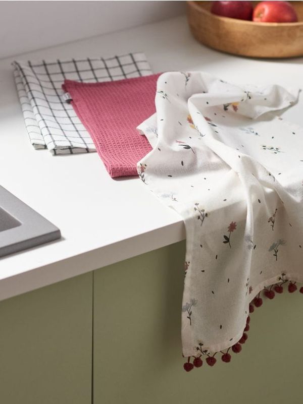 Sinsay Sinsay - Komplet od 3 kuhinjske krpe - šareno