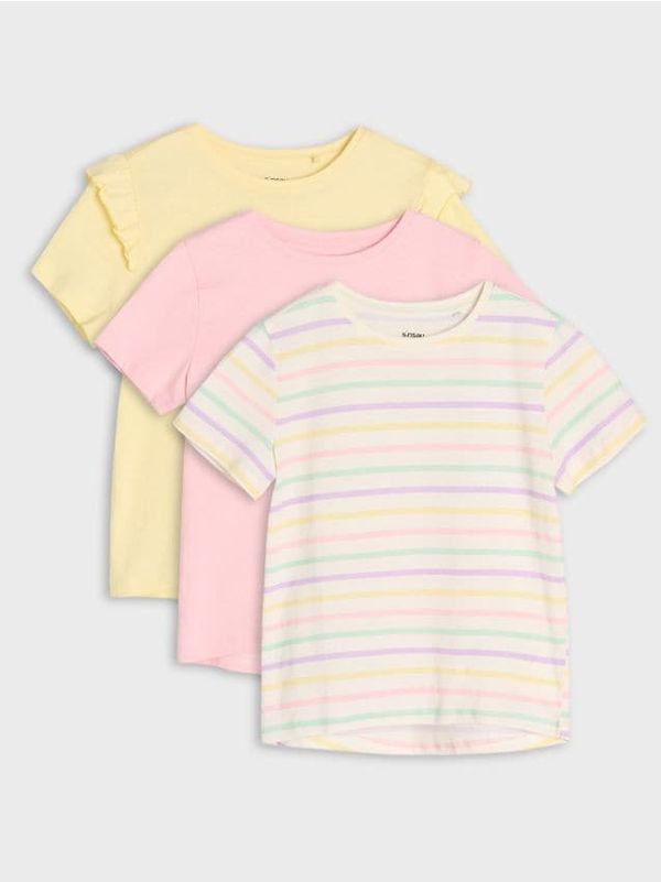Sinsay Sinsay - Komplet od 3 majice - šareno