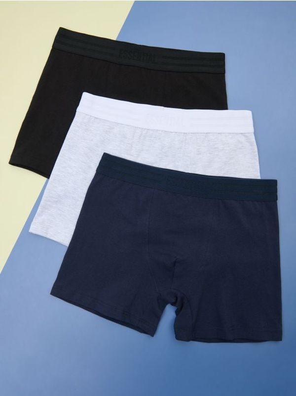 Sinsay Sinsay - Komplet od 3 para bokserica - crno