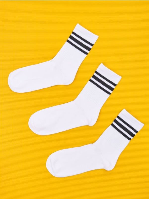 Sinsay Sinsay - Komplet od 3 para čarapa - belo