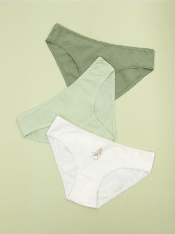 Sinsay Sinsay - Komplet od 3 para gaćica - šareno