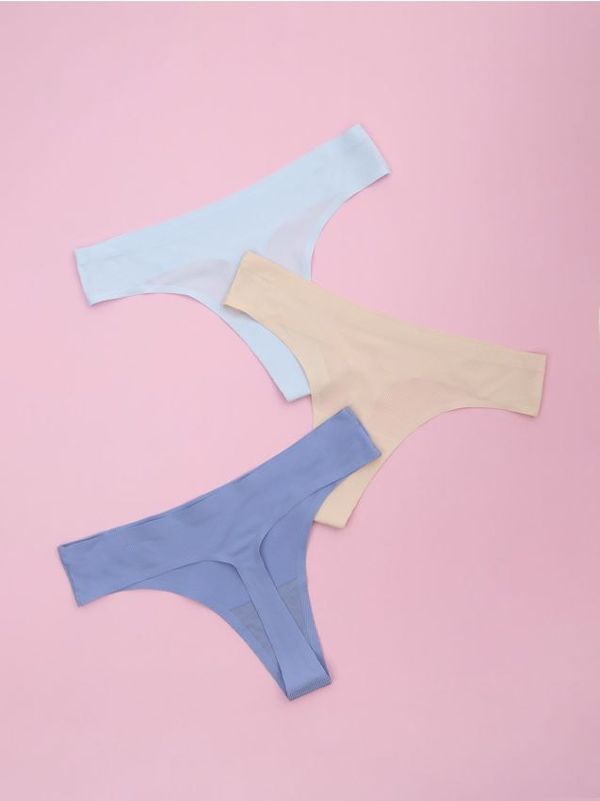 Sinsay Sinsay - Komplet od 3 para tangi - šareno