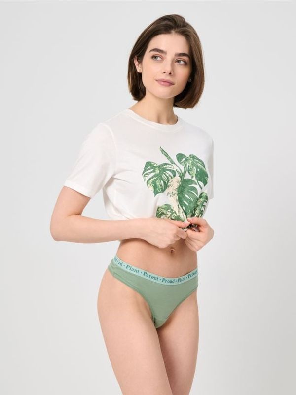 Sinsay Sinsay - Komplet od 3 para tangi - šareno