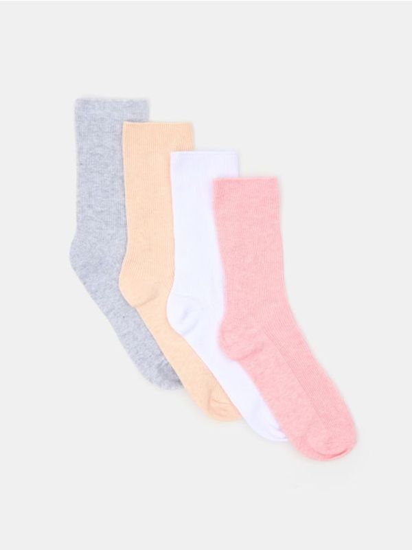 Sinsay Sinsay - Komplet od 4 para čarapa - pastelno roze