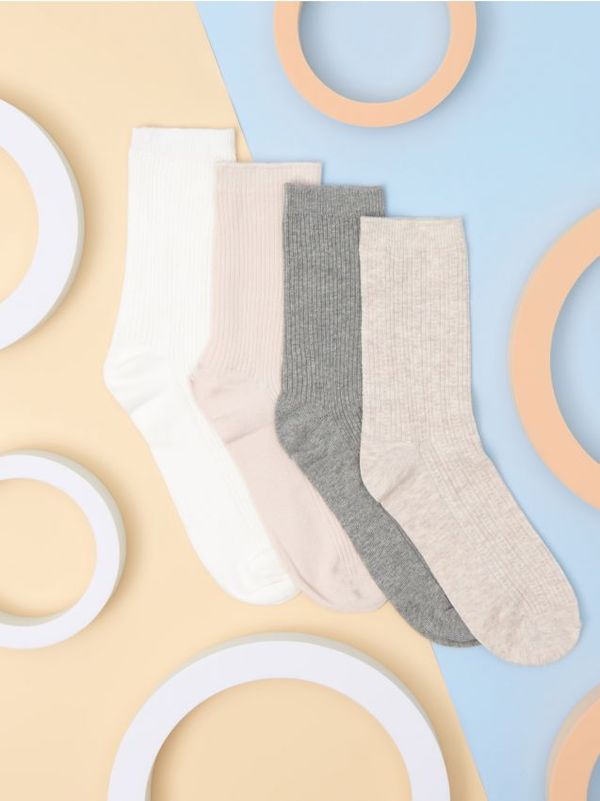 Sinsay Sinsay - Komplet od 4 para čarapa - šareno