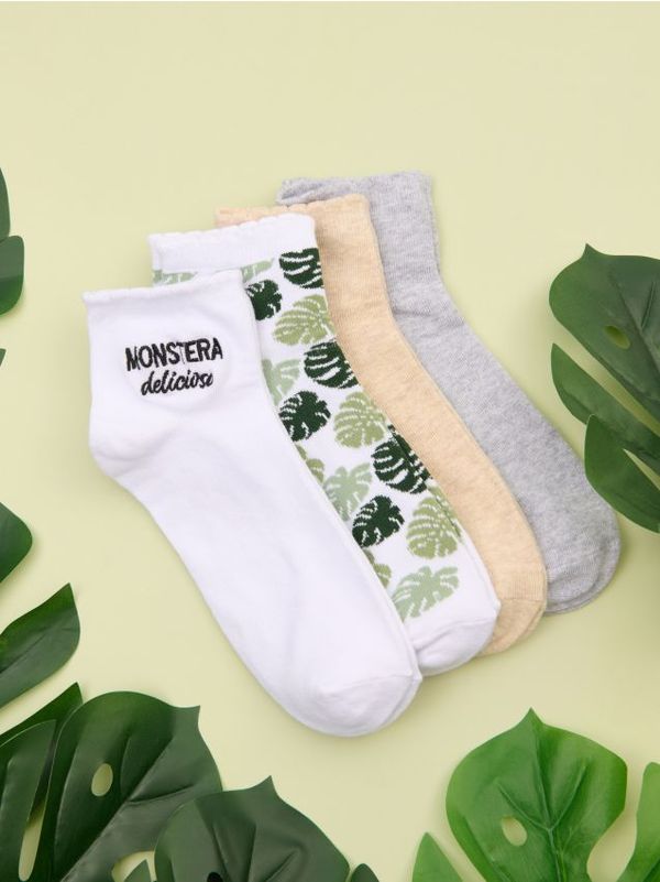 Sinsay Sinsay - Komplet od 4 para čarapa - šareno