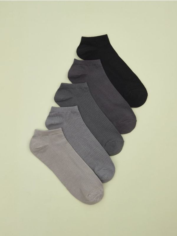 Sinsay Sinsay - Komplet od 5 para čarapa - svetlo siva