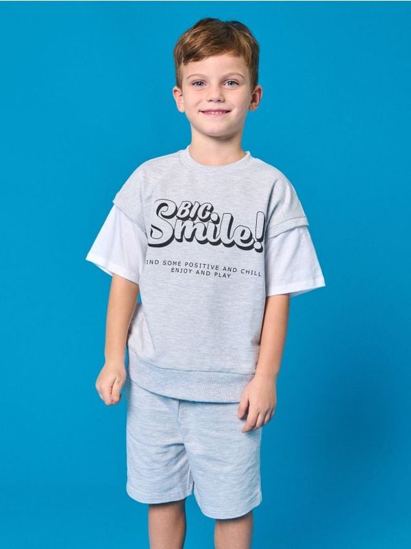 Sinsay Sinsay - Komplet od žerseja - svetlo siva