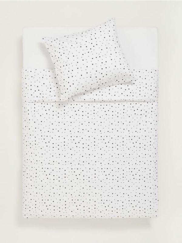 Sinsay Sinsay - Komplet pamučne posteljine - belo