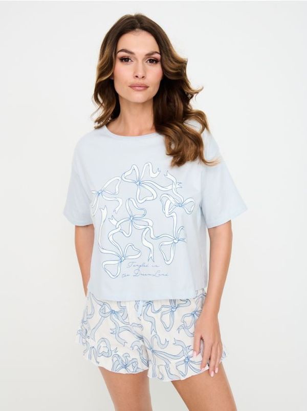 Sinsay Sinsay - Komplet pidžame - bledoplavo