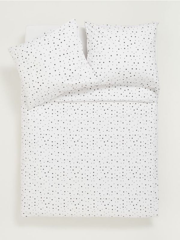 Sinsay Sinsay - Komplet posteljine koji uključuje 1 jorgan i dve jastučnice. - belo