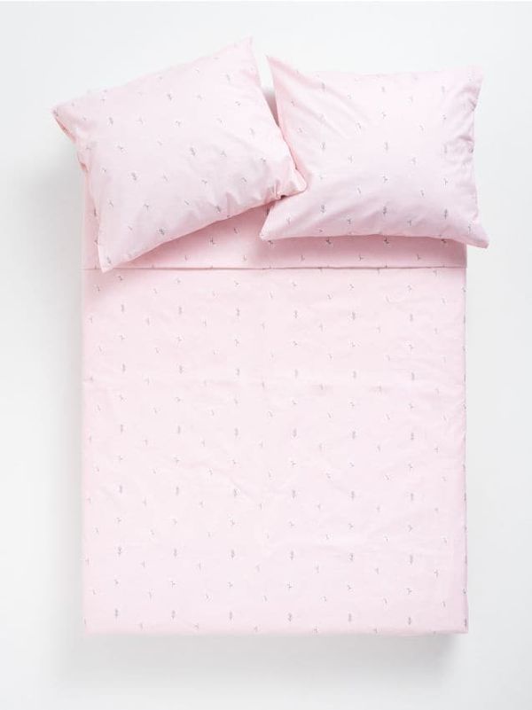 Sinsay Sinsay - Komplet posteljine - pastelno roze