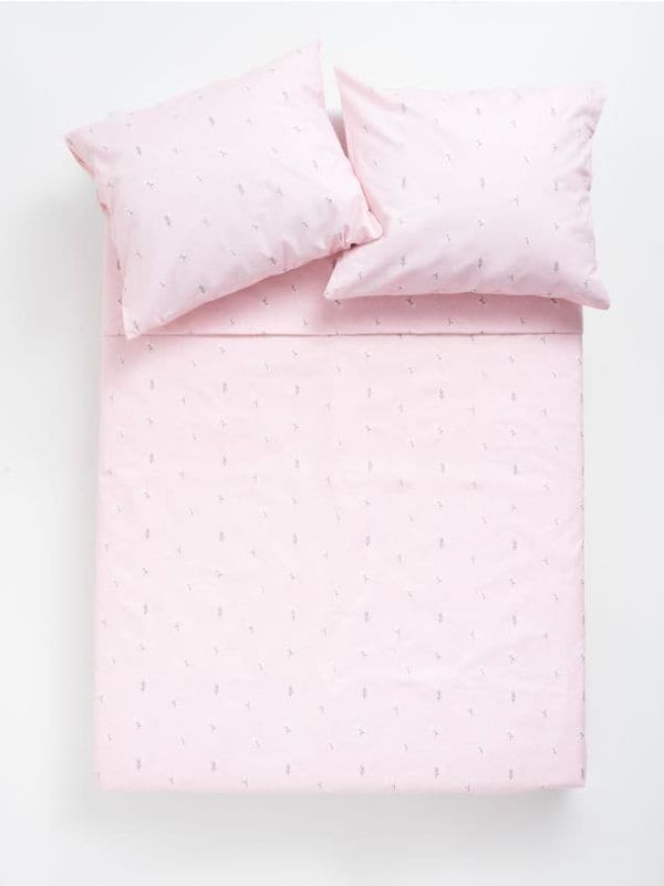 Sinsay Sinsay - Komplet posteljine - pastelno roze