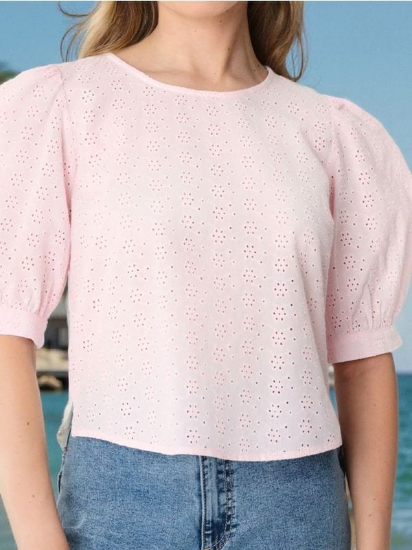 Sinsay Sinsay - Košulja-bluza - pastelno roze