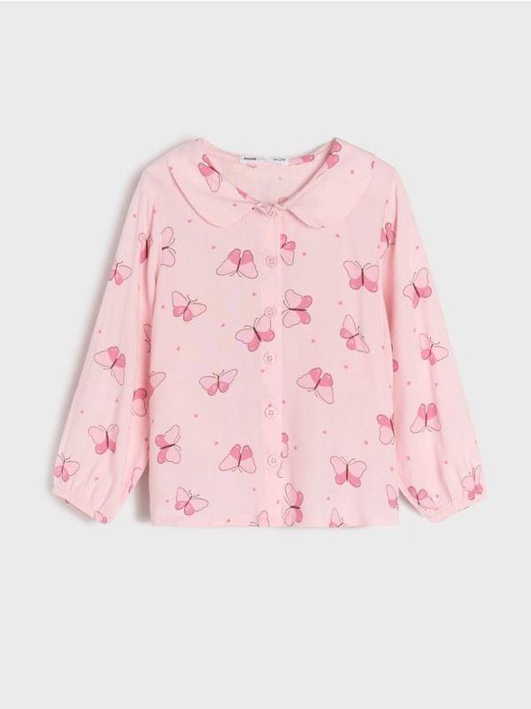 Sinsay Sinsay - Košulja s printom - pastelno roze