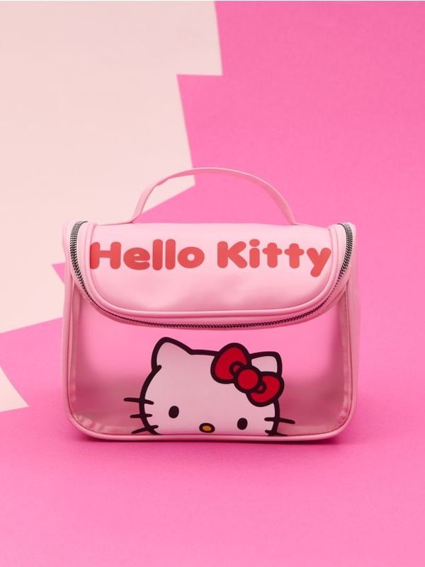 Sinsay Sinsay - Kozmetička torba Hello Kitty - pastelno roze