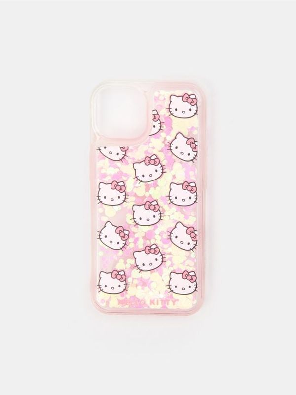 Sinsay Sinsay - Maska za iPhone 15 Hello Kitty - roze