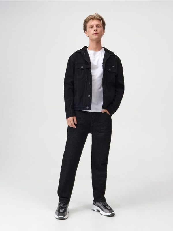 Sinsay Sinsay - MEN`S JEANS TROUSERS - crno