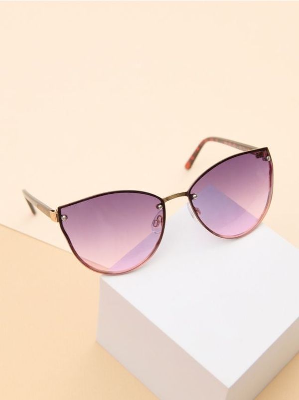 Sinsay Sinsay - Naočare za sunce s roze staklima - šareno