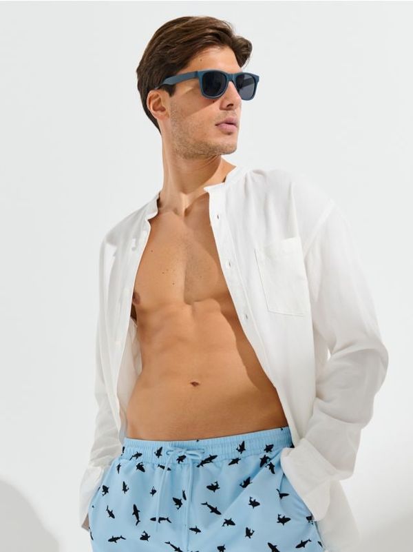 Sinsay Sinsay - Naočare za sunce - tamno tirkizna