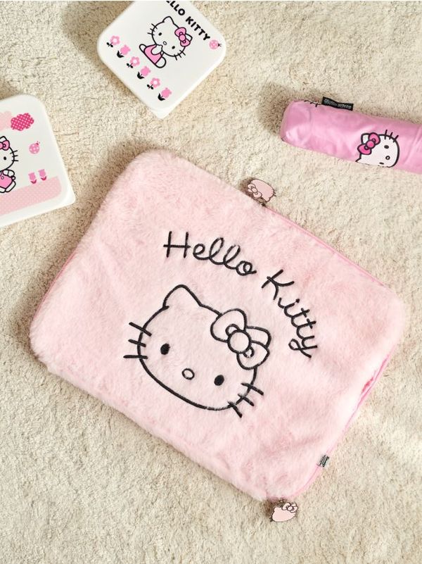 Sinsay Sinsay - Navlaka za laptop Hello Kitty - roze