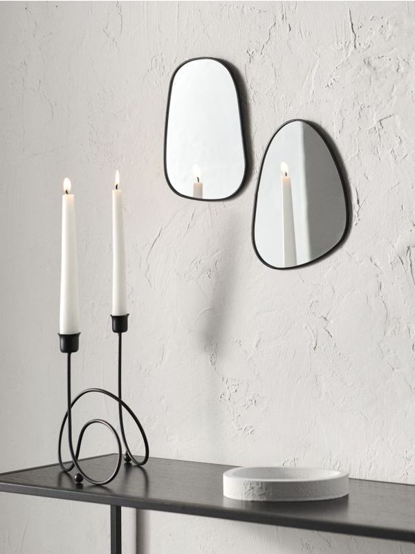 Sinsay Sinsay - Ogledalo 2 pack - crno