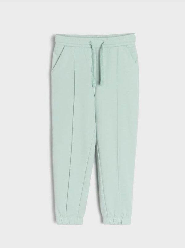 Sinsay Sinsay - Opuštene pantalone - svetlozelena