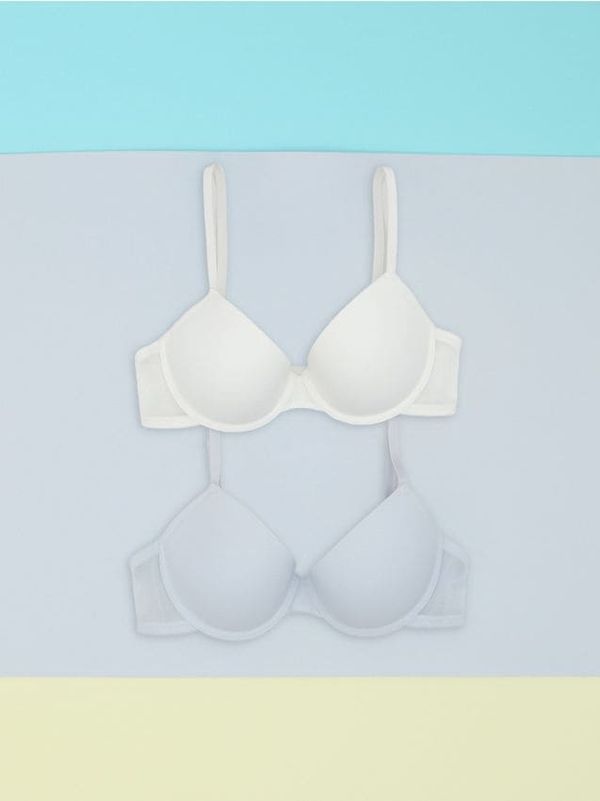 Sinsay Sinsay - Pakovanje od 2 grudnjaka - bledoplavo