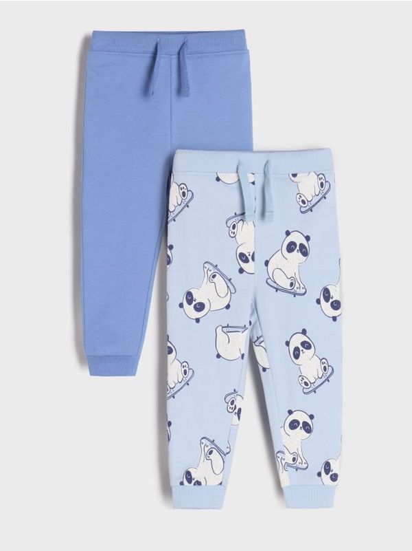 Sinsay Sinsay - Pantalone 2 pack - mid blue