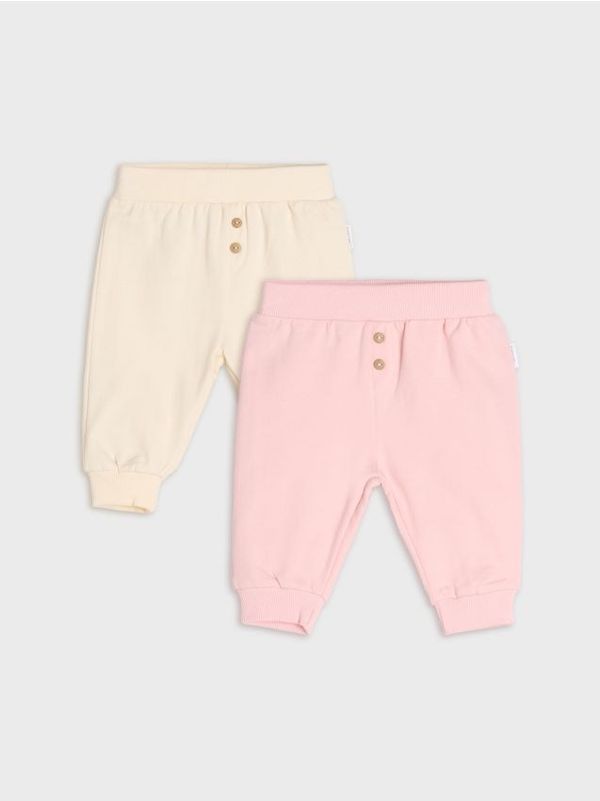 Sinsay Sinsay - Pantalone 2 pack - roze