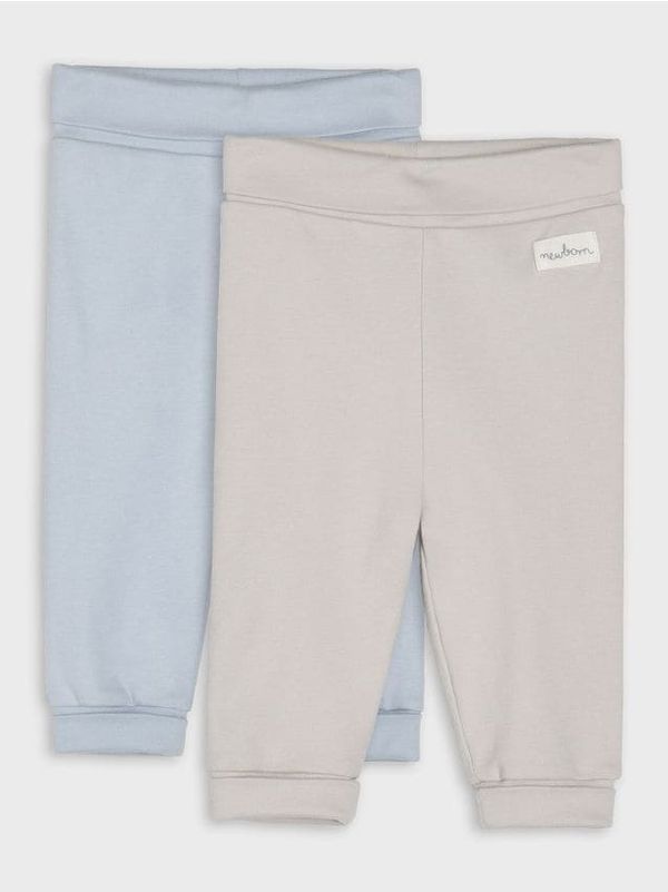 Sinsay Sinsay - Pantalone 2 pack - svetlo siva