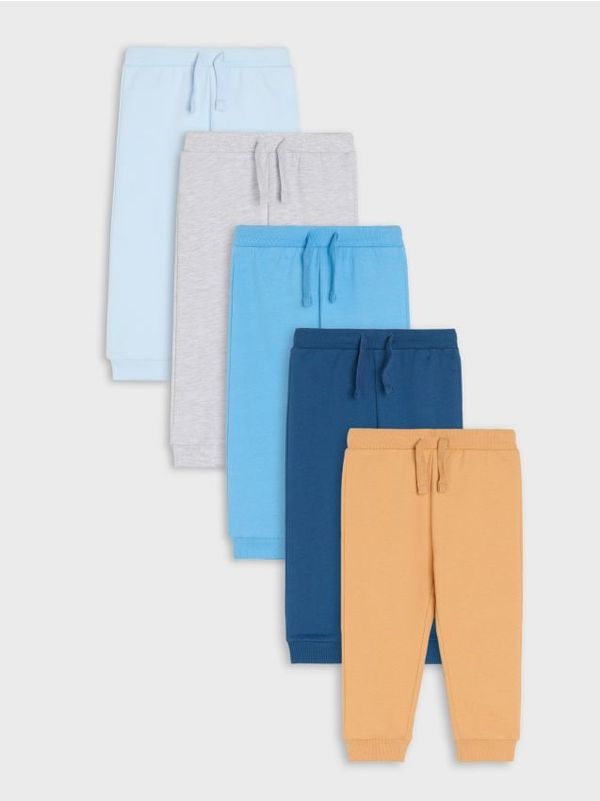 Sinsay Sinsay - Pantalone 5 pack - svetlo siva