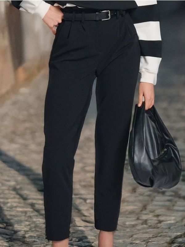 Sinsay Sinsay - Pantalone - crno