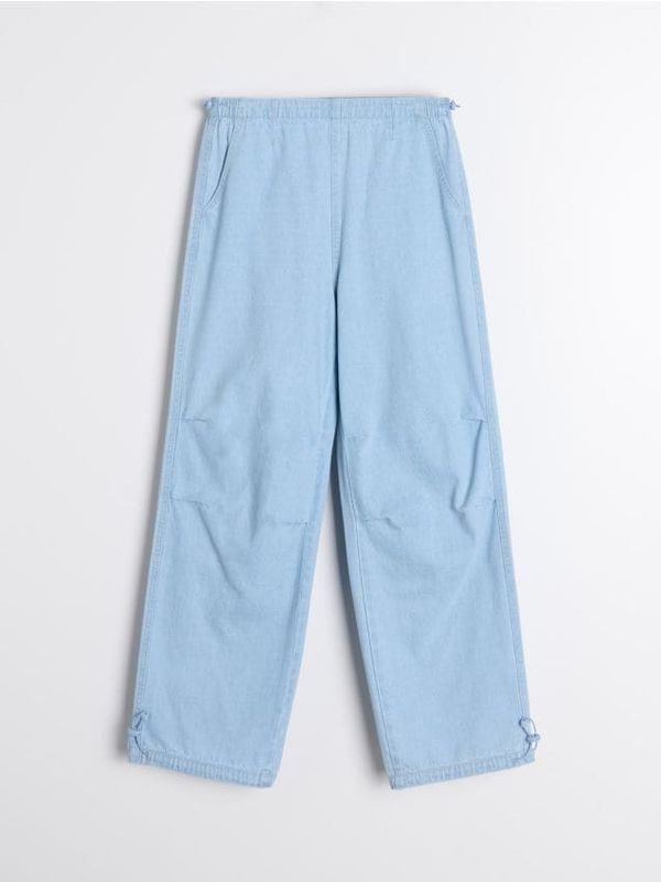 Sinsay Sinsay - Parachute džins - plava