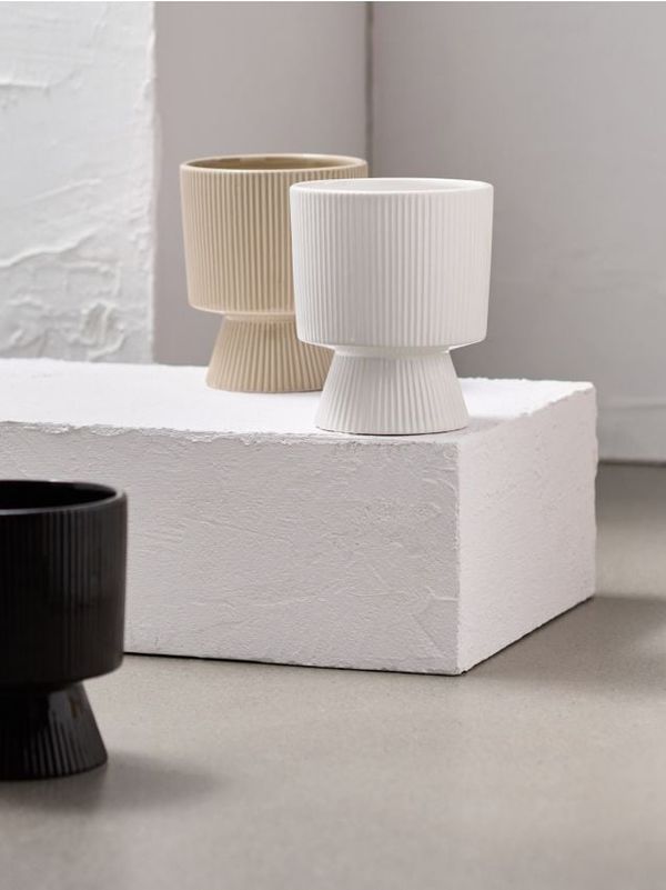 Sinsay Sinsay - Poklopac saksije - belo