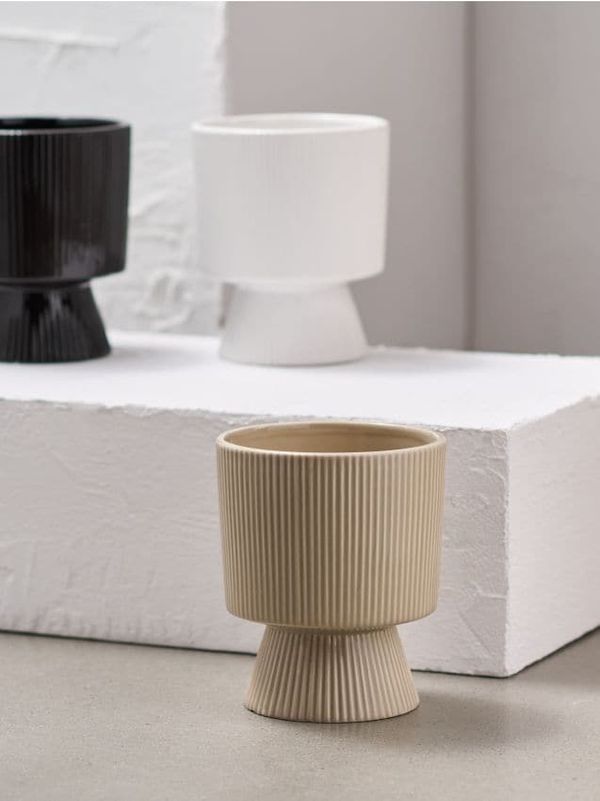 Sinsay Sinsay - Poklopac saksije - boja pšenice