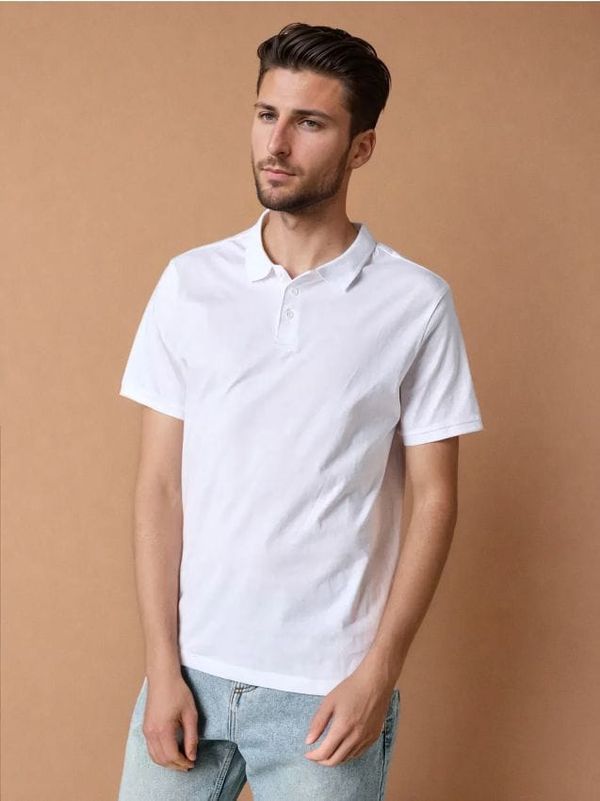 Sinsay Sinsay - Polo-majica - belo