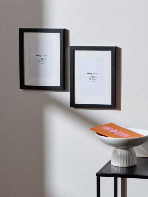 Sinsay Sinsay - Ram za fotografije 2 pack - crno