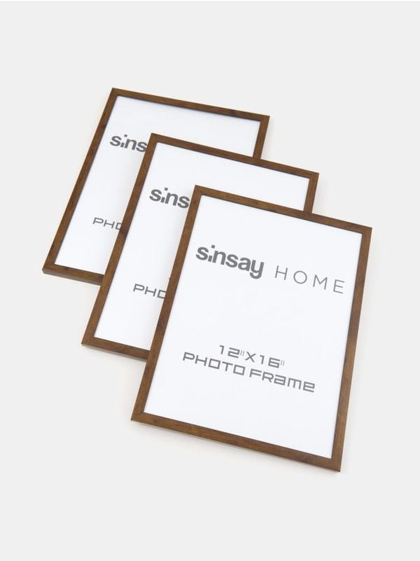 Sinsay Sinsay - Ram za fotografije 3 pack - braon