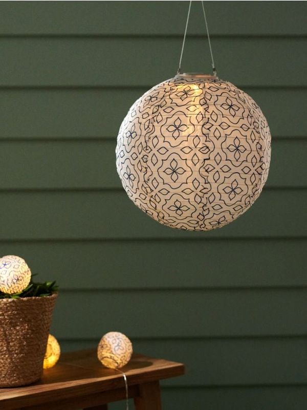 Sinsay Sinsay - Solarna LED lampa - mornarsko