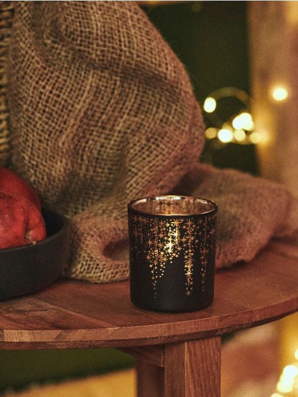 Sinsay Sinsay - Stakleni svećnjak - crno