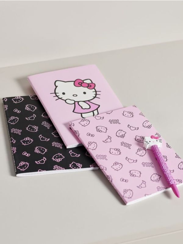 Sinsay Sinsay - Sveska Hello Kitty 3 pack - šareno